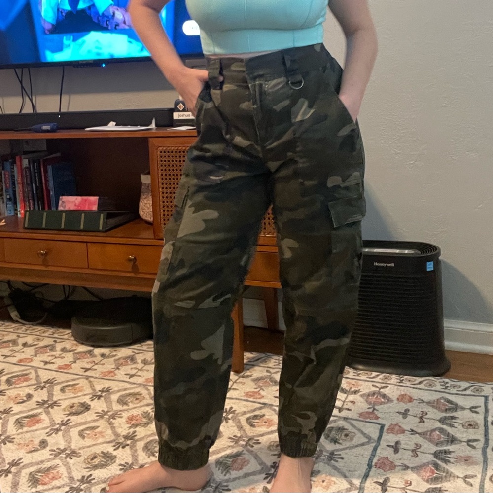 Camo Cargo Pants